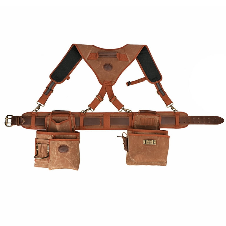 Kunn Carpenter Tool Belt Store KUNN Heavy Duty 3-Point Padded Tool