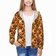 thumbnail image 3 of Cauagu Happy Halloween1 Print Sun Protection Jacket for Teen,Full-Zipper Long Sleeve Sun Shirts with Pockets UV Hoodie Shirts Outdoor Athletic Jacket-XX-Large, 3 of 7