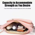 thumbnail image 4 of Crossbody Bag, Large Capacity Shoulder Purse for Women, Travel Sling Handbag with Adjustable Strap, Everyday Carry Crossbody for Daily Commute, Casual Tote for Shopping and Outings, 4 of 7
