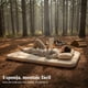 thumbnail image 5 of Abbraccia Colchón inflable, esterilla automática para exteriores, diseño de esponja tridimensional tipo queso, cama para tienda de campaña, 5 of 6