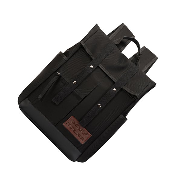 Qarigey Mochila impermeable para ordenador portátil para hombres y mujeres, espaciosa y duradera, mochila de viaje para mujer Mochilas negro