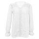 thumbnail image 4 of ICHUANYI Clearance Women Casual Sleeveless Flared Sleeves V-Neck Solid Loose T-Shirt Blouse Tops(White, M) ICHUANYI WER2023081505873, 4 of 7