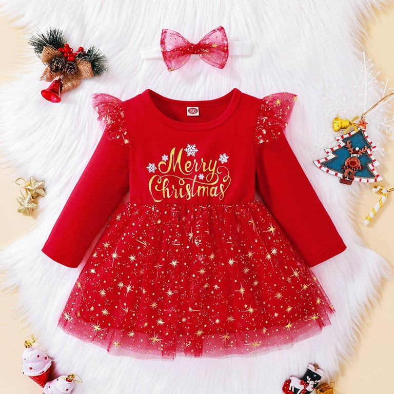 green emerald velvet dress Festive Snowflake Christmas Dress and Faux Fur Vest Set – Mia Belle Girls main image 0
