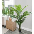 thumbnail image 3 of HOMLUX  6ft Artificial Palm Tree with Woven Seagrass Plant Basket, 3 of 4