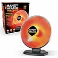 thumbnail image 1 of As Seen On TV Handy Heater Heatwave Parabolic Portable Space Heater 1200 Watt Ceramic 15” Dish Auto-Off Safety, 1 of 7