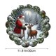 thumbnail image 3 of Ireezec Christmas Diatomite Placemat t Reusable Heat Resistant Washable Table Mats Holiday Dining Party Decoration Insulated Tabletop Protector for Festive Gatherings, 3 of 6