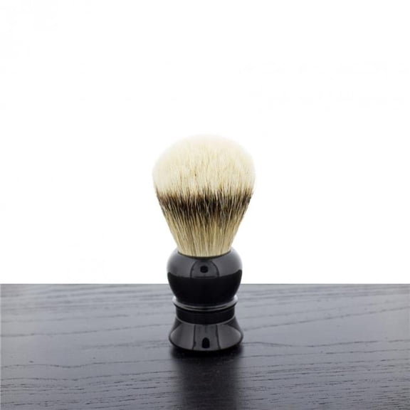 West Coast Shaving SB-WCS-R09ST WCS Lantern Shaving Brush - Silvertip - Black