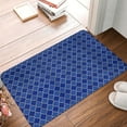 thumbnail image 6 of Bingfone Blue Lantern Shapes Door Mat 16"x24" Front Entrance Non-Slip Low Profile Washable for Entryway, 6 of 7