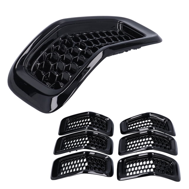 Mesh Grille Trim 7pcs Insertos delanteros Accesorio de Protecció de la Parrilla