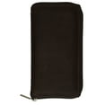 thumbnail image 4 of Genuine Leather Checkbook Cover Zippered Credit Card ID Holder Wallet 653 CF, 4 of 6