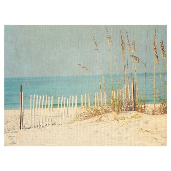 Masterpiece Art Gallery At the Beach by Kristen Naugle Canvas Art Print 30" x 40"