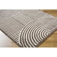thumbnail image 4 of Livabliss Washable Rugs for Living Room, 5x7 Fossay Shag Modern Light Beige Area Rug, Bedroom Dining Room Home Decor Stain Resistant Carpet (5'3" x 7'), 4 of 7