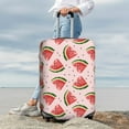 thumbnail image 4 of Wukai Hand Drawn Watermelon Elastic Luggage Cover: Personalized Protection for Your Suitcase - Fits 19~29-inch, Washable & Durable Travel Companion-Medium, 4 of 8