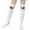 White G, variant on ZQUUVOU Children's Knee High Tube Socks Mesh Printed Lightweight Breathable Sheer Stockings Dress Long Socks White A