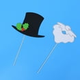 thumbnail image 6 of GOOHOCHY Merry Christmas Photo Props Kit 38 Assorted Booth Props on Sticks for Celebrations, 6 of 8