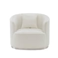 thumbnail image 3 of Acme Odette Chair with 1 Pillow, Beige Chenille, 3 of 3
