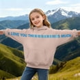 thumbnail image 2 of Girls Hoodies Casual Long Sleeve Warm Pullover Tops Baggy Fashion Cute Streetwear Sweatshirts with Pockets,6-12 Months 12-24 Months 2t 3t 4t 5t 6t 7t 8t 9t Children Khaki 12-13 Years, 2 of 6