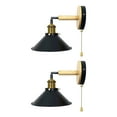 thumbnail image 1 of TISHITA Wall Light Wall Light Lamp Industrial Decorative Bedside Light Fixture for 2pcs, 1 of 8