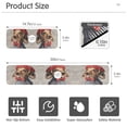 thumbnail image 3 of Yayeee Faucet Mat for Kitchen Sink 14.7" Diatomite Long Splash Guard Pad, Gray Dog Artist, 2 Pack, 3 of 7
