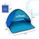thumbnail image 1 of Multicolor Mini Beach Sun Shade Canopy Instant Outdoor Beach Tent Shelter with Carry Bag, 1 of 5