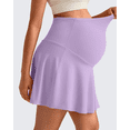 thumbnail image 4 of G4Free BareFeel Maternity Tennis Skirt with One Pocket Over The Belly Stretchy Pregnancy Workout Skorts Inner Shorts Golf, 4 of 8