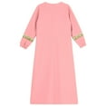 thumbnail image 6 of TiaoBug Kids Girls Long Sleeve Prayer Muslim Islamic Dress Church Abaya Praise Dance Robe Pink 6, 6 of 7