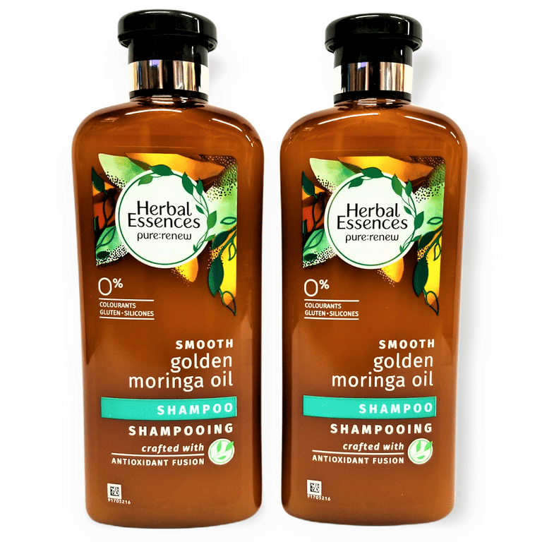 lort Bare overfyldt porcelæn 2 Pack NEW Herbal Essences pure:renew Golden Moringa Oil Smoothing Shampoo,  13.5 fl oz/each - Walmart.com
