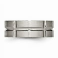 thumbnail image 3 of Titanium Grooved 8mm Brushed And Polished Band (Size 12) Made In United States tb74-12, 3 of 4