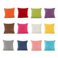 thumbnail image 4 of Matsuzay Funda de almohada de pana para coche, funda de cojín cuadrada, funda de almohada, dibujo para sofá cama, decoración para sala de Decoración del hogar rojo 45*45cm, 4 of 6