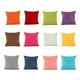 thumbnail image 5 of Bewildely Funda de cojín cómoda de pana multicolor, decoración para sala de estar, funda de almohada para sofá Decoración del hogar naranja 45*45cm, 5 of 6