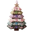 thumbnail image 2 of Layered Fabric Tree Ornament DIY Sewing Kit, DIY Quilted Christmas Tree Kit, 2 of 7
