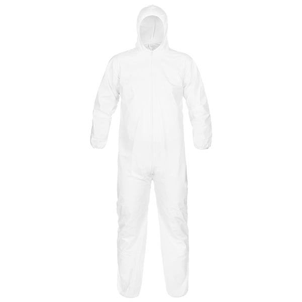 DuPont Tyvek TY127S Disposable Coverall Bunny Suit W/Hood Elastic Wrists &Ankles 