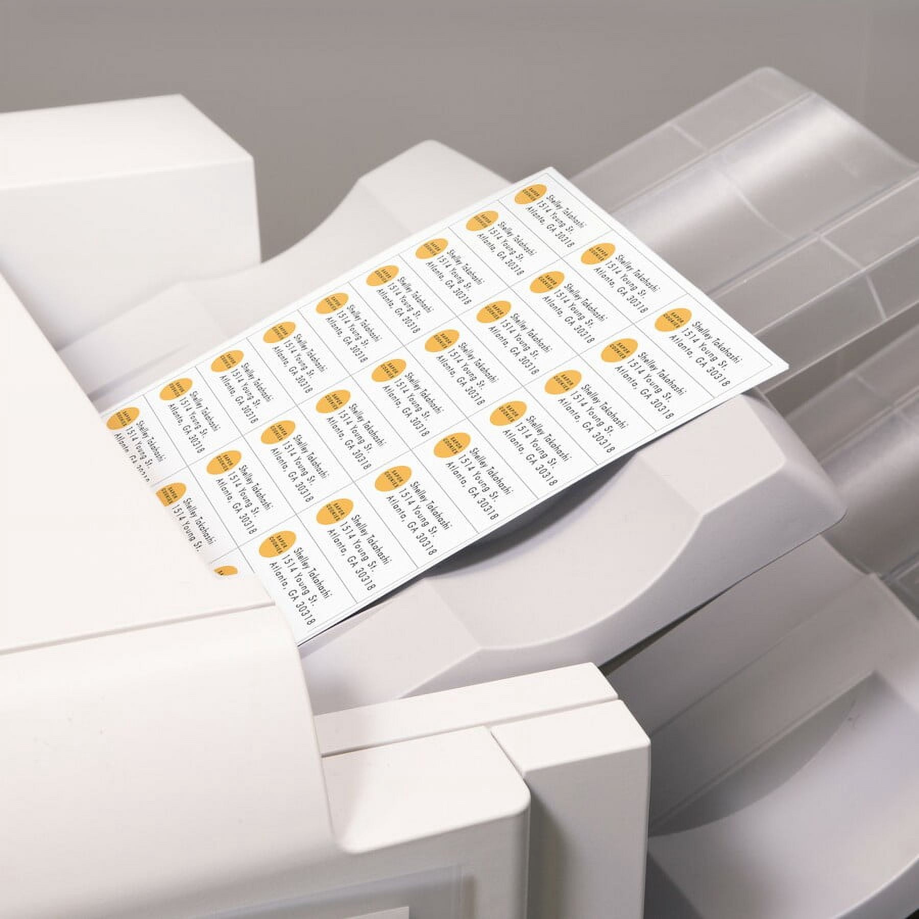 Avery® Address Label - 3 2/5" Height X 9" Width X 11 1/5" Length - Permanent Adhesive - Rectangle - Matte White - Paper - 33 / Sheet - 500 Total Sheets - 16500 Total Label(s) - 1 / Carton