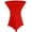 Red, variant on Wedding Linens Inc. (200 GSM) Premium 30"x 42" Round Cocktail Highboy Spandex Stretch Fitted Table Cover Tablecloths - Red