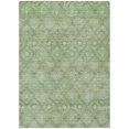 thumbnail image 2 of Addison Rugs Chantille Indoor/Outdoor Transitional Lattice Green Machine Washable Rectangle Rug, 5' x 7'6", 2 of 8