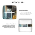 thumbnail image 5 of Gukieu Vintage Truck Farm Scene Print Leather Tissue Box, PVC Waterproof Velcro Opening and Closing Square Tissue Box Holder, Suitable for Home and Office Decoration, 5 of 7