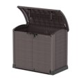 thumbnail image 5 of Duramax CedarGrain StoreAway 1200 Liter Outdoor Deck & Storage Box, Brown, 5 of 12