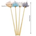 thumbnail image 4 of Kitten Wand Faux Feather Interactive Kitten Teaser Toy Cat Toy Wand with Bell, 4 of 10