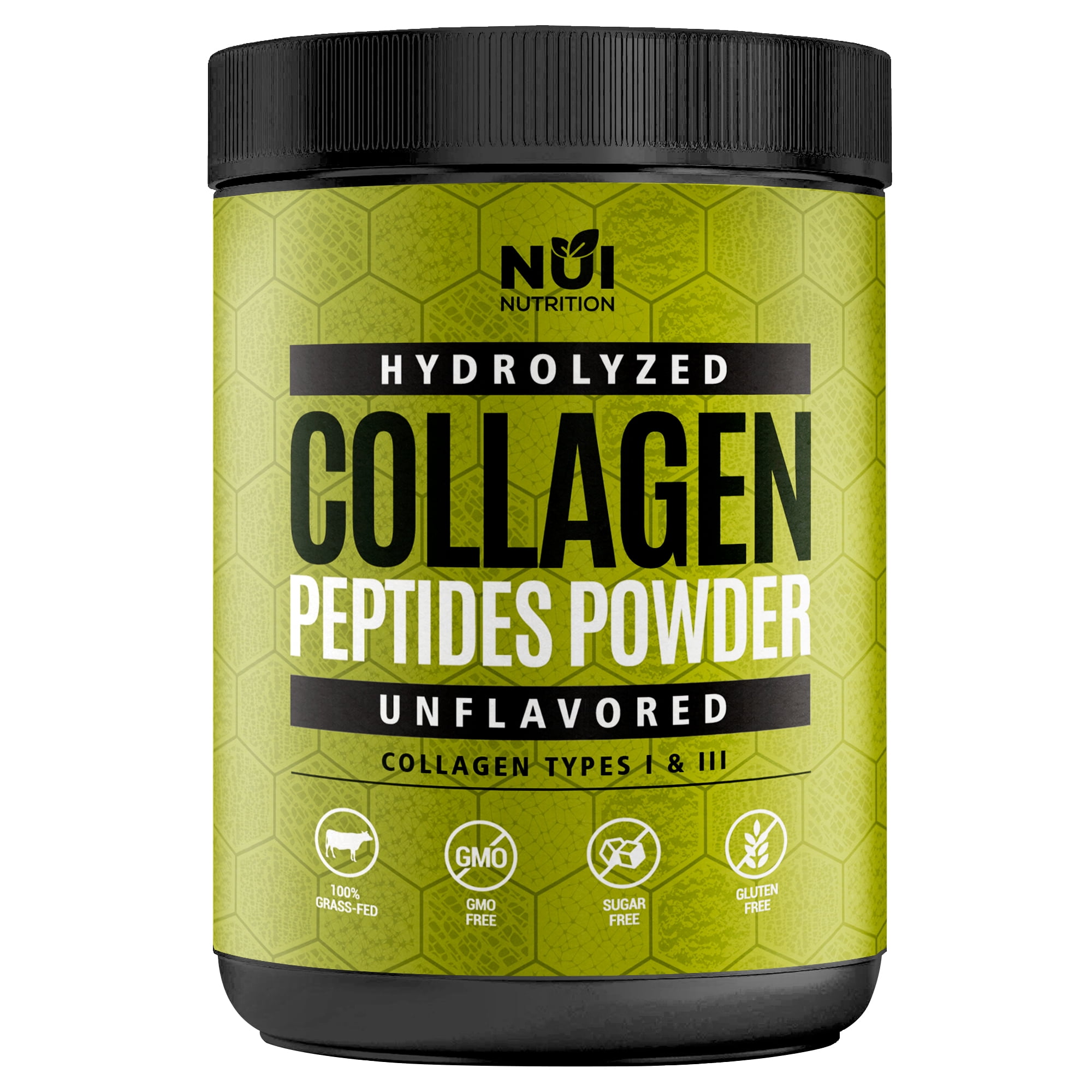 Nui Nutrition Multi Collagen Peptides Powder Unflavoured   Keto Diet 30 Servings