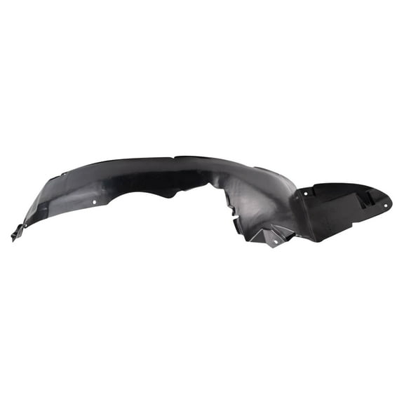 TRQ Front Left Inner Fender Liner Black Drivers Side Fits Select 2009-2011 Chevrolet Aveo5 2009-2010 Pontiac G3 GM1248206