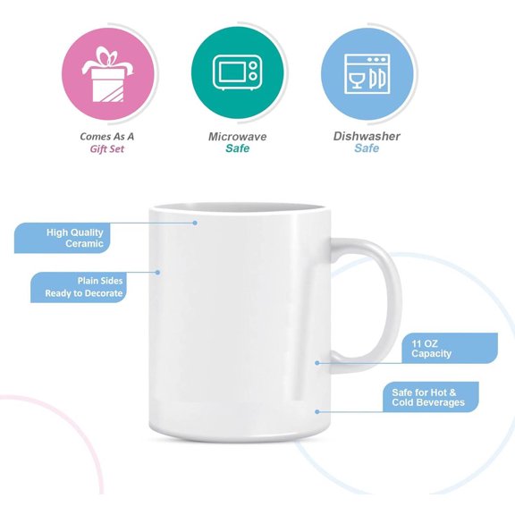 NSESSHome 11 Ozz Ceramic gifts for mother in law Coffee Mug To Be Your unique coffee mugs Amazing Seems To Be A Giftss funny coffee mug Enough novelty coffee mugs Novelty Coffee Mug