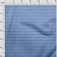 thumbnail image 3 of oneOone Polyester Spandex Medium Blue Fabric Tribal Craft Projects Decor Fabric Printed By The Yard 56 Inch Wide, 3 of 5
