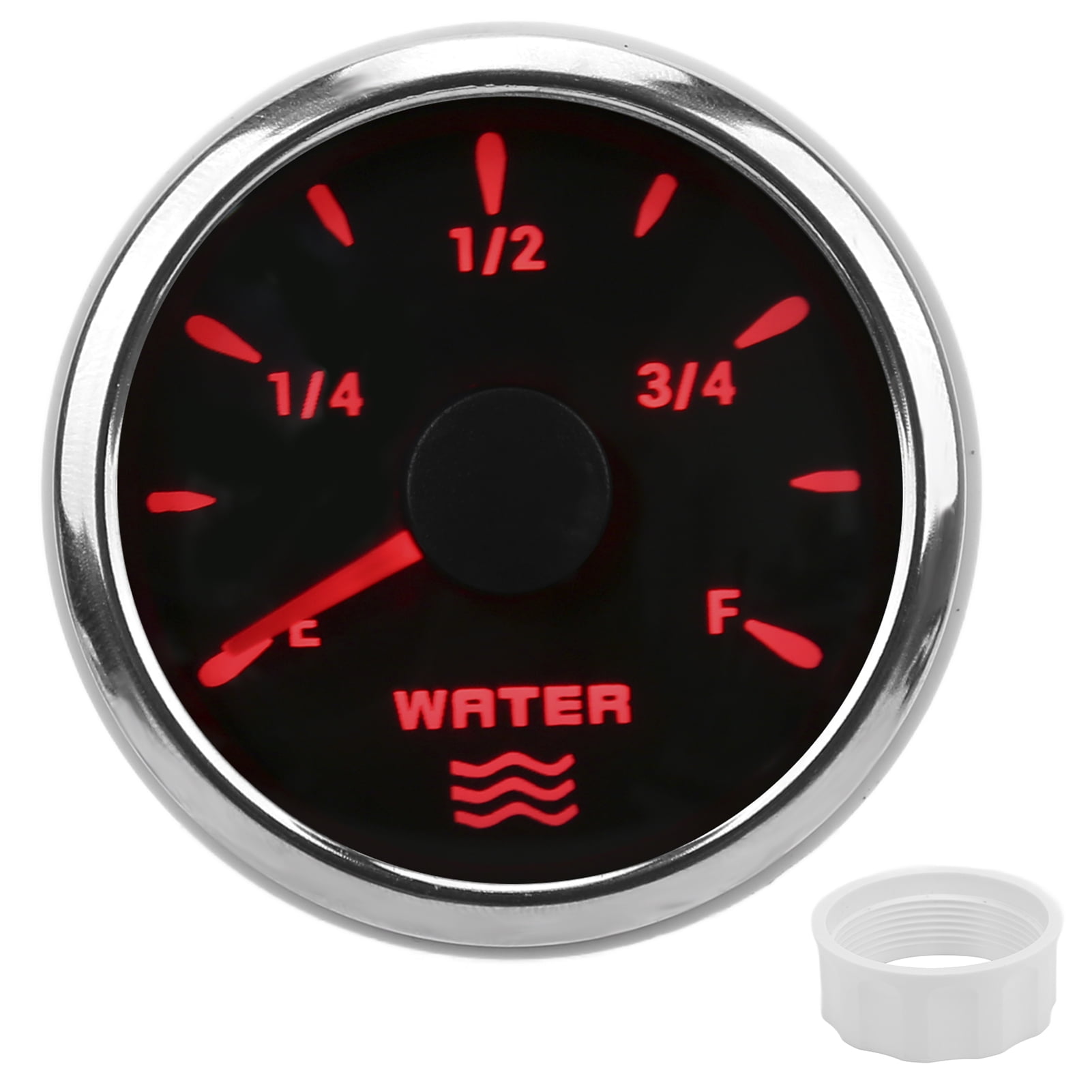 Boat Water Level Gauge, 0190 Ohm 7 Colors Backlight Pointer Type Liquid Level Meter For Marines