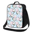 thumbnail image 1 of Vsdgher Cute Panda Bear Pattern Reusable Lunch Box, Insulated Lunch Bag Thickened Thermal Leakproof Lunch Tote Bag for Adult Office & Travel Picnic, 1 of 7