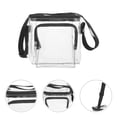 thumbnail image 3 of Bolsa de almuerzo transparente Bolsa de almuerzo portátil para el trabajo Picnic Oficina Bolsa de viaje al aire libre, 3 of 9