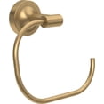 thumbnail image 1 of Vallaes VOI46-BB Anneau Porte-Serviette Rond Ouvert Accessoire de Bain en Or Satiné Moderne, 1 of 5