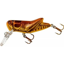 Rebel Bighopper 1/4 oz Fishing Lure - Brown Cricket