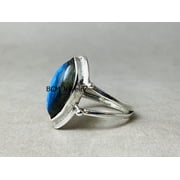 925 Sterling Silver Ring For Men & Women, Labradorite Ring Gemstone Unique Handcrafted Ring For Her Or Him