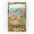 thumbnail image 3 of San Jose, California, Aerial Map of Santa Clara County (16x24 Giclee Gallery Art Print, Vivid Textured Wall Decor), 3 of 3