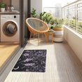 thumbnail image 4 of Yayeee Doormat for Inside 20"x32" Absorbent Low-Profile Washable Non-Slip Rubber Backed Entryway Rug, Light Purple Flowers, 4 of 8